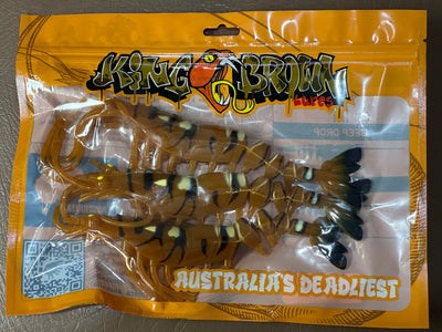 KING BROWN LURES - Killer Prawn 270mm soft plastic - 3 PACK