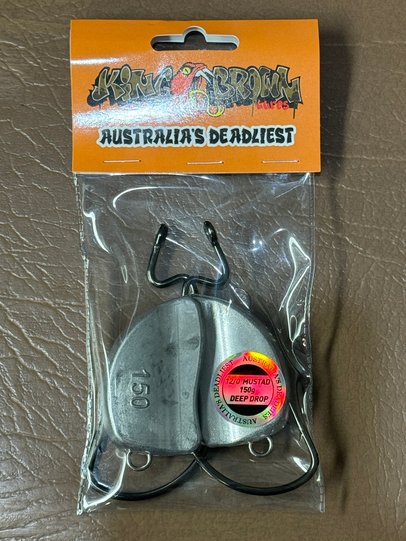 KING BROWN JIG HEADS FOR KING BROWN KILLER PRAWN