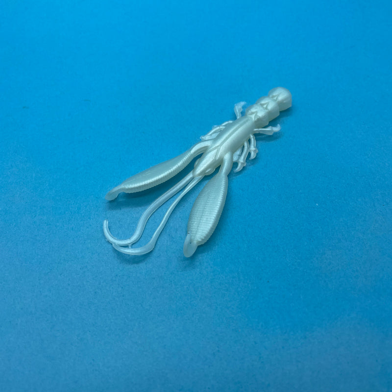 Ripple-Ash 3.5 inch Soft Shrimp x 4