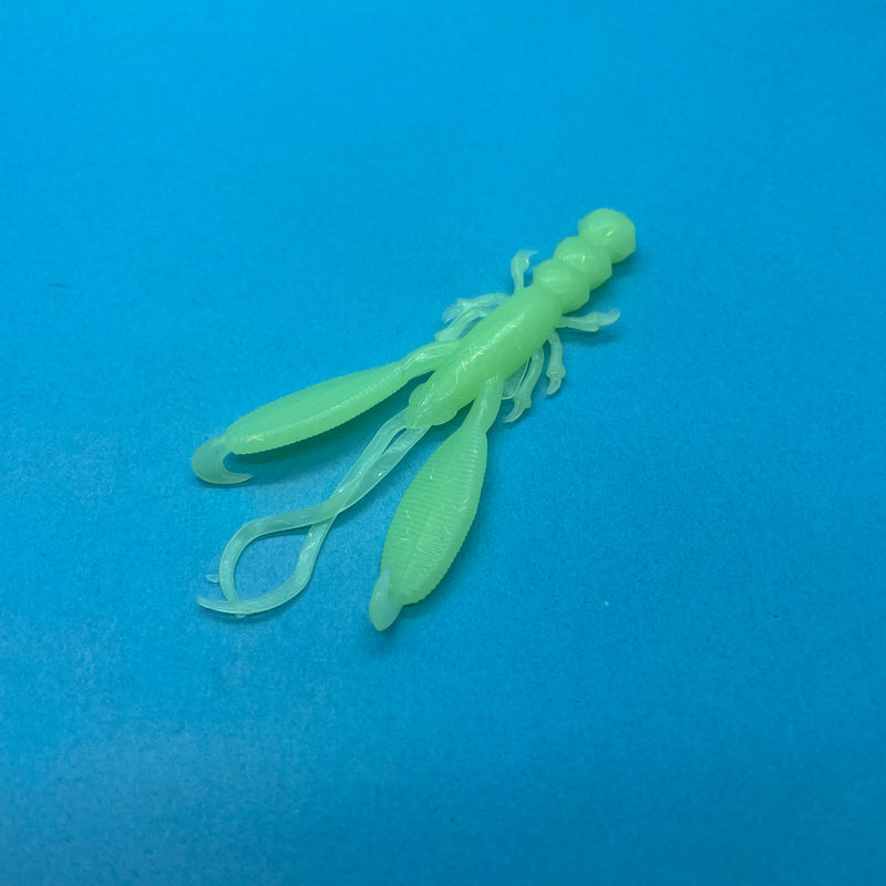 Ripple-Ash 3.5 inch Soft Shrimp x 4