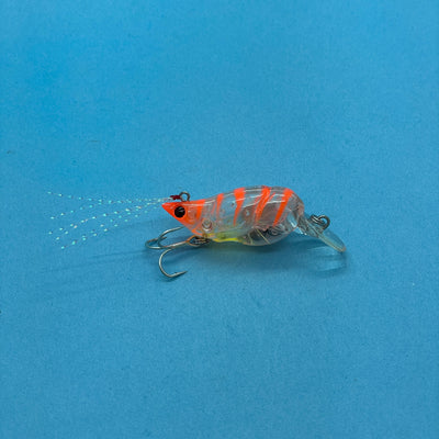 Ripple-Ash D-Stream Chinu Crank 36mm Sinking Diving Shrimp 3.5g