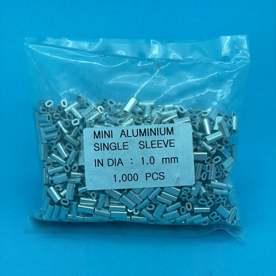 Aluminium Single Sleeve 1mm