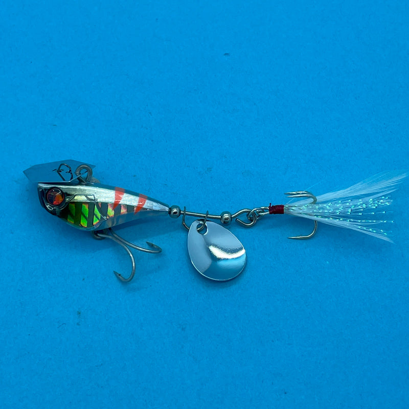 Ripple-Ash Mini Tail Spinner and Chatterbait Blade 15g