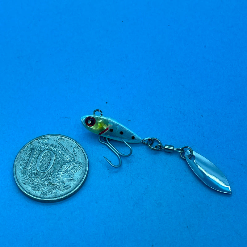 Ripple-Ash 20mm Mini Puru Jig Spin 3.5g