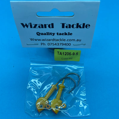 Wizard Jig Head Size 4/0 Hooks 9.5g x 2