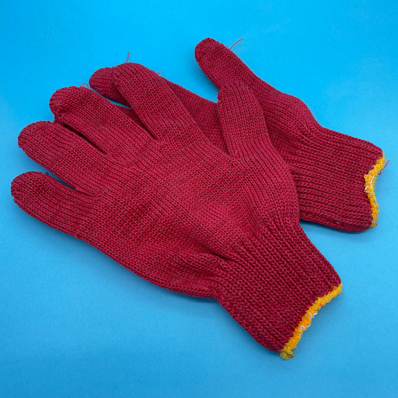 Cloth Fishing Gloves, Red
