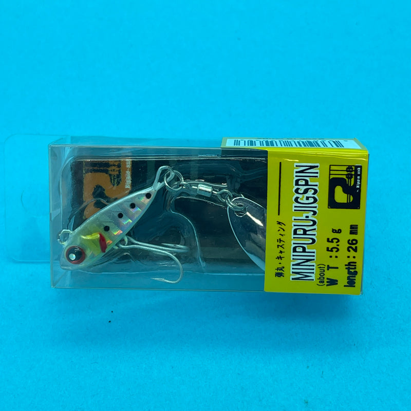 Ripple-Ash 26mm Mini Puru Jig Spin 5.5g