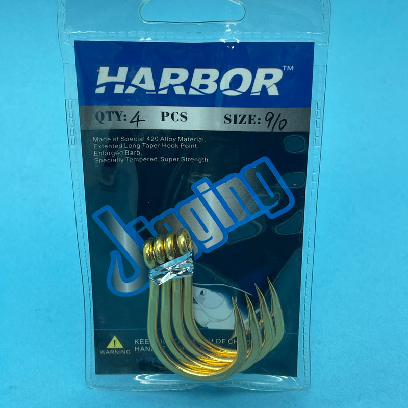 Harbor Jigging/Live Bait Hook Size 9/0 x 4