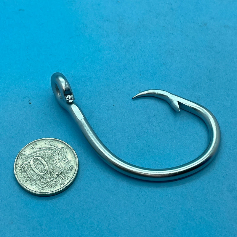 15/0 Stainless Steel Circle Hook x 10
