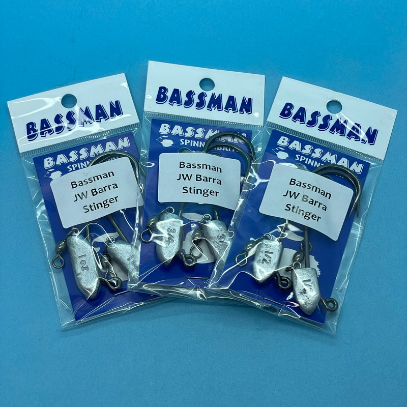 Bassman Jase Wilhem Barra Stinger for Slick Rig - 2 Pack