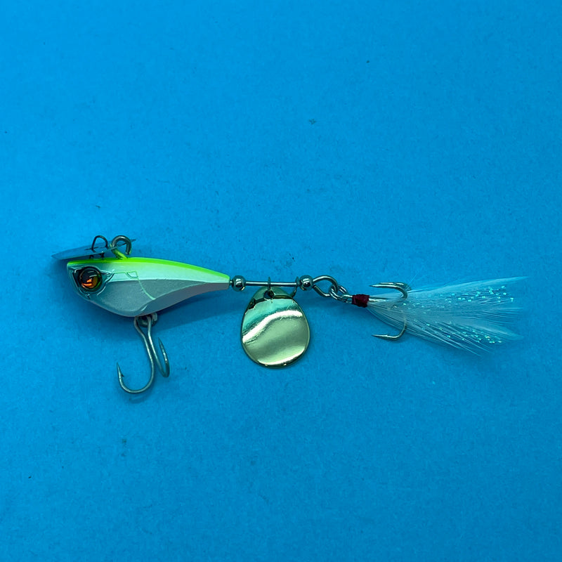 Ripple-Ash Mini Tail Spinner and Chatterbait Blade 15g