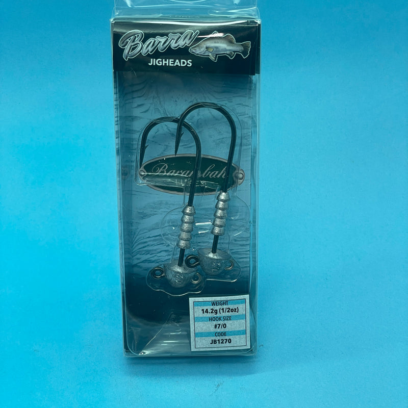 Barambah Barra Jig Heads - Unpainted - 1/2oz 7/0