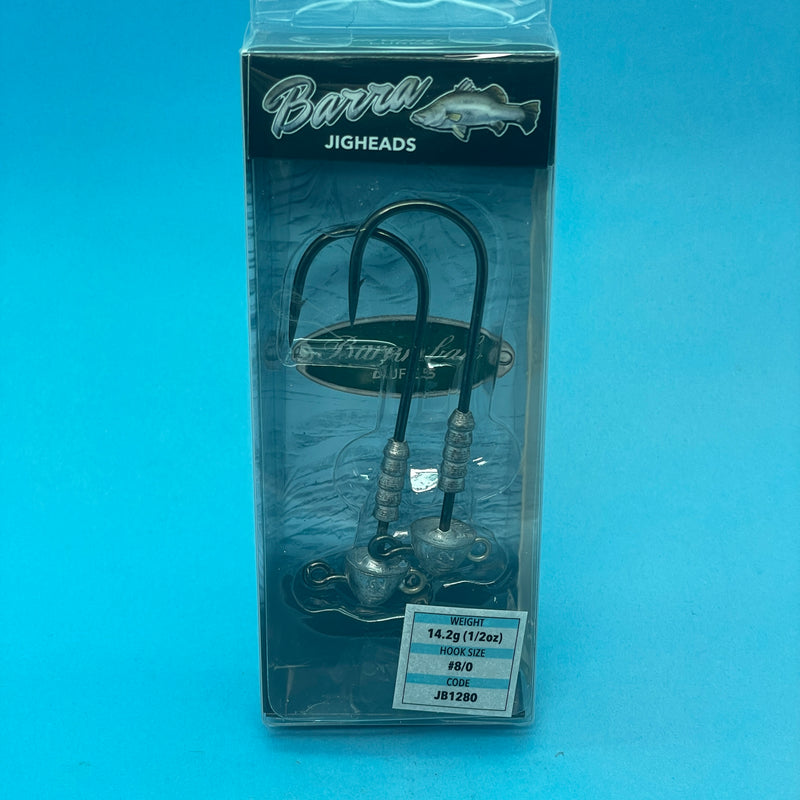 Barambah Barra Jig Heads - Unpainted - 1/2oz 8/0