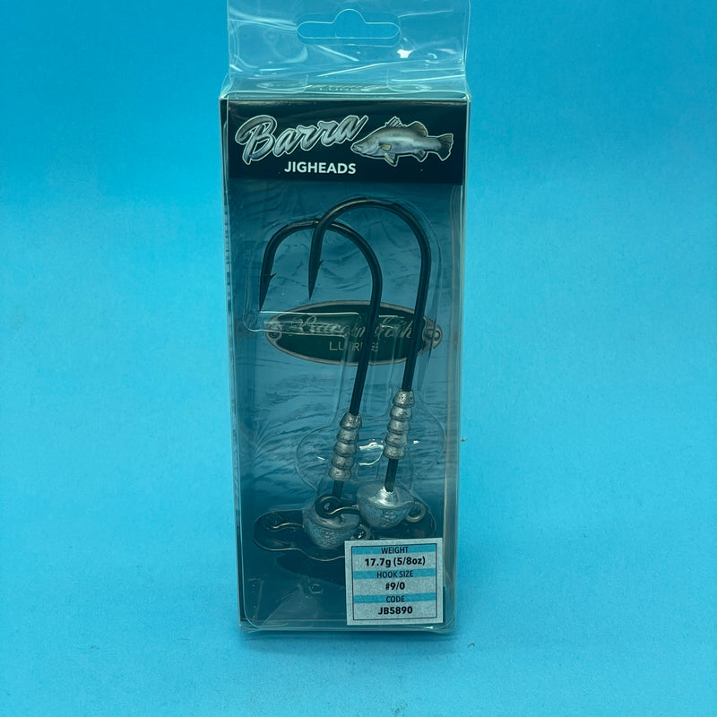 Barambah Barra Jig Heads - Unpainted - 5/8oz 9/0