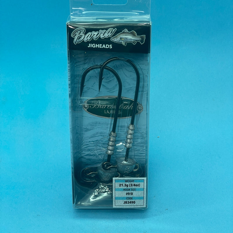 Barambah Barra Jig Heads - Unpainted - 3/4oz 9/0