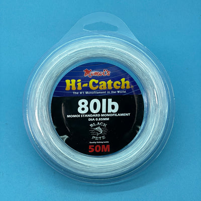 Momoi Hi-Catch Standard Monofilament Leader - 50m