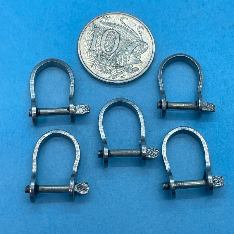 Pakula Stainless Steel Hook Rig Bow Shackles